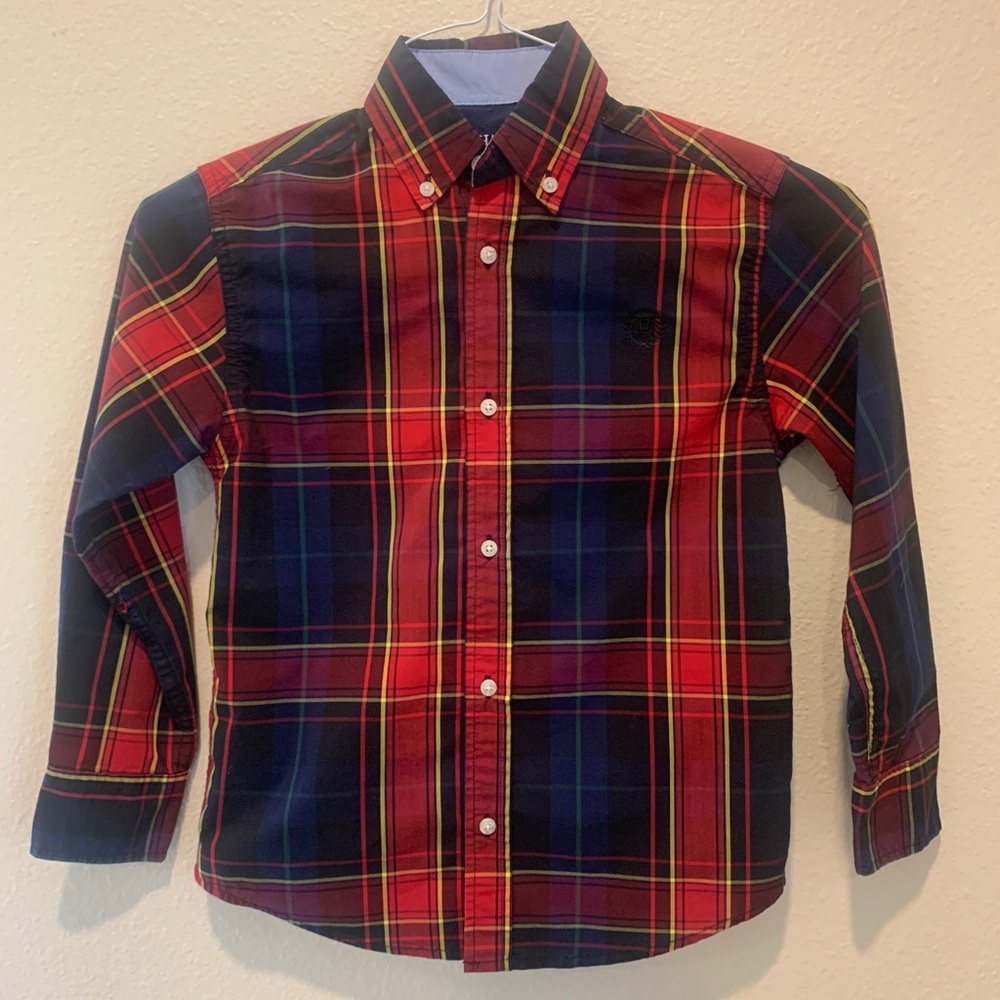 Chaps, Button-Down, Long Sleeve Shirt